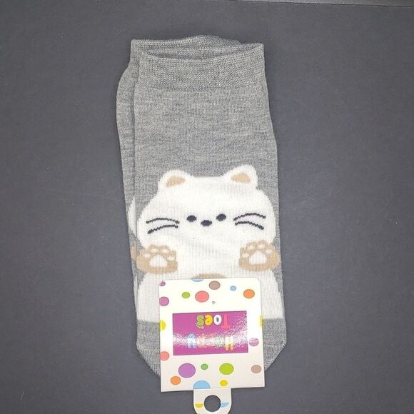 CAT No Show Socks Gray Socks - Picture 1 of 2